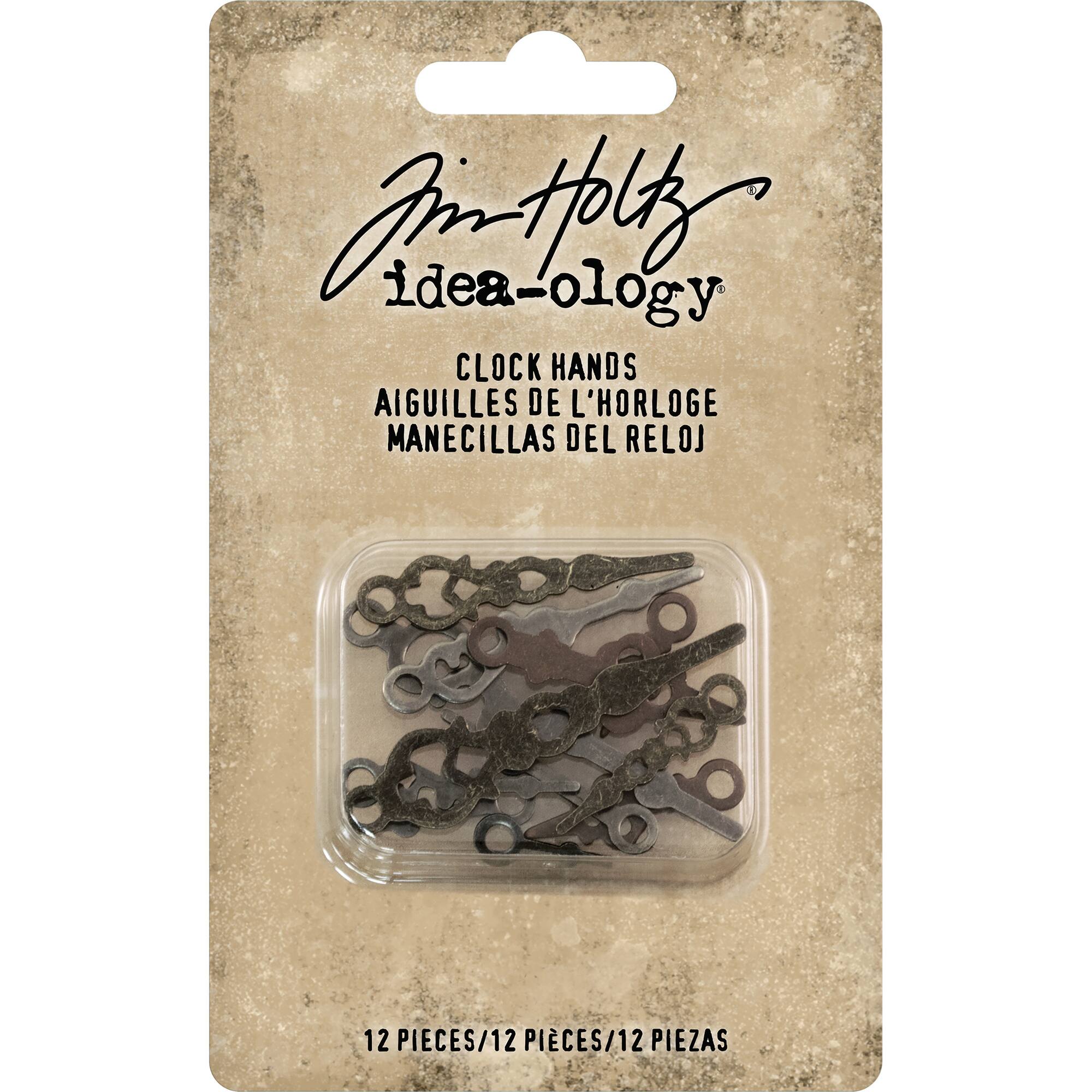 Idea-Ology Metal Clock Hands 12/Pkg-Assorted Sizes
